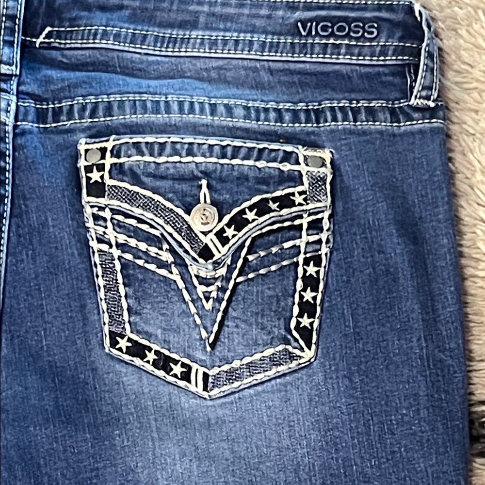 EUC Vigoss Chelsea Capri Jeans - Picture 7 of 11